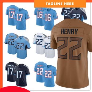 Men Women Youth Custom Football Jerseys 22 Derrick Henry 10 DeAndre Hopkins 16 Treylon Burks 31 Kevin Byard 17 Ryan Tannehill 77 Taylor Lewan 98 Jeffery Simmons 2023