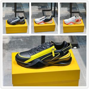 24ss Perfect-brands FLOW Men's Sneakers Shoes Zipper Rubber Mesh Runner Sports Lightweight Skateboard Walking Runner Sole Tech Comfort Trainer EU38-46