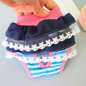 Dog Apparel Fashionable Underwear Leak-proof Pet Menstrual Pants Soft Puppy Bowknot Diaper Infection Prevention