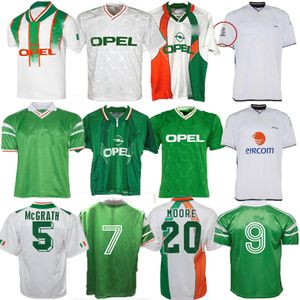 2002 1994 KEANE Retro-Fußballtrikots 1990 1992 1996 1997 02 03 Irelands Away klassischer Vintage Irish McGRATH Duff STAUNTON HOUGHTON McATEER