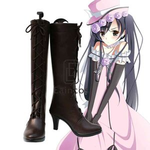 Catsuit Costumes Anime Black Bulter Kuroshitsuji Ciel Girls Shoes Cosplay Party Boots Custom Made