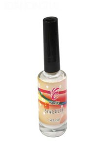 Cola para arte em unhas, 1 peça inteira, para adesivo de folha, dicas de transferência de unhas, cola adesiva 15ml5580106