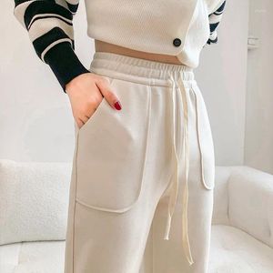 Men's Pants Windproof For Women In Autumn And Winter Thickened Warm 2023 High Waisted Leggings Casual Sports