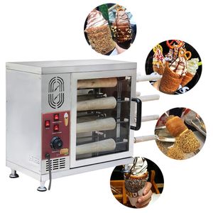Brotbackautomaten, elektrischer Kamin-Kuchenbereiter, Eiscreme-Donuts-Kegelmaschine