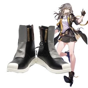 Trajes de gato jogo Honkai: Star Rail Trailblazer Stelle Caelus Cosplay Botas para homens mulheres meninos meninas moda sapatos de festa de Halloween