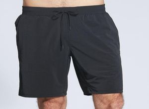 L07 Herren-Shorts, schnell trocknend, für Yoga, Sport, Fitness, kurze Hosen mit verstellbarem Kordelzug, Sommer-Trainings-Jogginghose mit Drop-In-Rückseite, P4649994