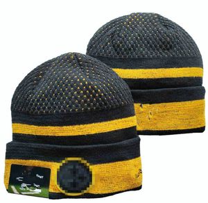 Pittsburgh Beanie Beanies SOX LA NY North American Baseball Team Side Patch Winter Wool Sport Knit Hat Pom Skull Caps A7