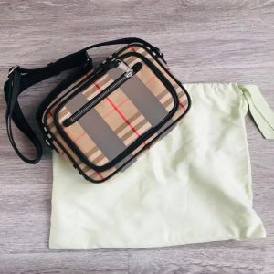 Luxuriöse Designer-Retro-Nylon-Handtasche, Kameratasche, klassisch, Damen, Herren, Umhängetasche, Kosmetik, Schultertasche, Canvas, Streifen, Markenhandtaschen, Clutch, Messenger-Taschen