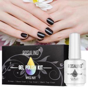 Kit di smalti per unghie in gel, base per top coat, set senza strofinamento e opaco per la cura quotidiana abbellimento8105461