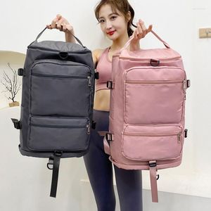 Duffel Bags Multifunction Large Capacity Travel Crossbody Bag For Women Casual Weekend Backpack Handbag Men Sports Yoga Luggage