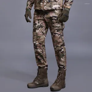 Outdoor Pants WHITE FISHTAIL Men Waterproof Windproof Camouflage Training Hiking Winter Ski Warm Wear-Resistant Army