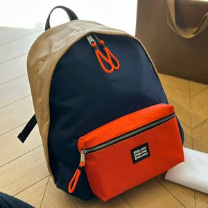 2023 Tasarımcı Burb Track çanta Sıradan Tuval Omuzlar Mens Pack Trench Sırt Çantası Bilgisayar Torbaları Kemer Strap ile Cüzdan Çantaları Kompozit Yüksek Kaliteli Paketler