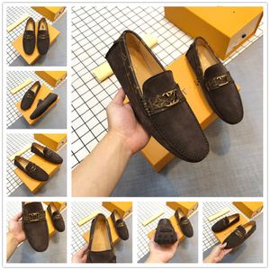 38 style Suede Designer Men Casual Shoes Fashion Male Lazy Shoes Breathable Comfort Slip-on Mens Driving Shoes Luxury Brand Loafers Moccasins Plus Size 6.5-12