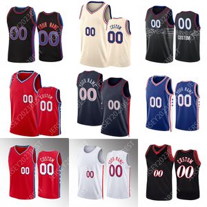 2024 City 40 Batum 9 Oubre Jr. Basketball Jerseys Man Joel Jame 21 1Harden Tyrese 3 Embiid 2 Maxey City Allen