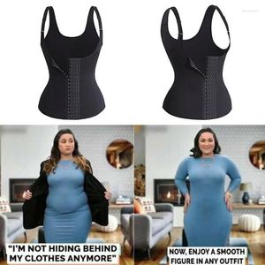 Kobiety Shapers Corset Schming Body Shape Kamizelka Kobiety Shapewear Blis Control Tank Top Waist Trainer Gym Sauna Pas Brzd