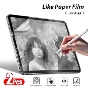 Matte Like Paper Film For Ipad Pro 11 12.9 6th 9th 10th Generation 10.9 Screen Protector For Ipad Air 5 4 Mini 6 12 9 10.2 9.7