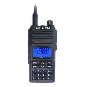 Walkie Talkie Leixen UV 25D 20W Dual Band 136 174 400 470MHz Radio Long Distance Amatör 230403