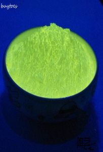 Błędny kolor jasnoniebieski kolor i zielony kolor fosforowy w proszku w ciemnym proszku Luminous Pigmment Poluminescent Caking 4132123