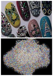 8g colorido micro contas strass mistura cor gradiente 3d ponta decoração de unhas para gel uv manicure nail art5451308