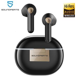 Cell Phone Earphones SoundPEATS Air3 Deluxe HS Bluetooth 5 2 Hi Res Audio Wireless Earbuds with LDAC Codec in Ear Detection App Support 230403