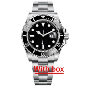 Luxury Designer Ceramic Bezel Men' watch Top Automatic Mechanical 2813 movement Watches Ceramic bezel Stainless Steel 40mm Luminous 30M Waterproof Wristwatch