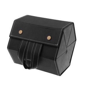 Bolsas de joalheria bolsas a2ua 6 slots de óculos de sol dobráveis ​​de couro PU Óculos Organizador de viagens Caso MTIPLE Pendurado Eyewear Ho Dhgarden DHE91