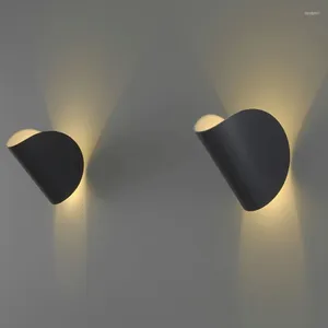 Wall Lamps Modern Designer LED Light Home Decor Sconce Living Room Bedroom El Rotating Colorful Bedside Indoor Lamp