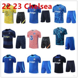 2023 Neuer CFC-Fußball-Jersey-Trainingsanzug 22/23 Top-CFC-Trainingsanzug-Fußballtrikot-Herren-Set mit kurzen Ärmeln, einheitlichem Sweatshirt Sportswear-Sets