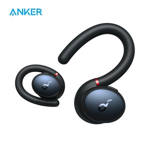 Mobiltelefonörlurar Anker Soundcore Sport X10 Bluetooth 5 2 Hörlurar S roterande öronkrokar djupa bas IPX7 Vattentäta svettsäkra öronsnäckor