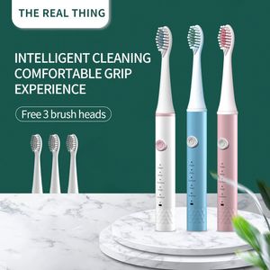 Toothbrush CrossBorder Jianpai Factory Direct Sales Electric Toothbrush Adult Rechargeable Ultrasonic Waterproof Student Party Men and Wom 230403