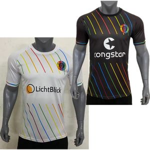 2023 24 nuevos trajes de pista para hombres FC St. Pauli Camiseta para el hogar Fan Camiseta personalizada