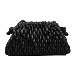 Abendtaschen Schulter für Frauen Mode bestickter Faden Messenger Bag Niedliche Geldbörse Umhängetasche Designer Clutch Hobos Sac