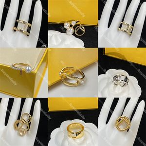 Luksusowy pierścionek dla mężczyzn kobiety unisex projektant projektantów pierścionek anleli perłowy pierścionek z pudełkową imprezą miłośników urodzin