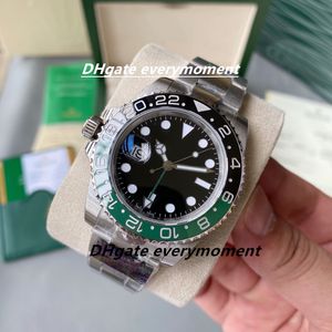 Super NF Factory Maker Ceramic Men's Watch 40mm Automatic Mechanical GMT Watch 126720 cal.3285 904L Luxury Waterproof Sapphire Stainless Steel Wristwatch
