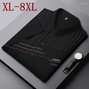 Men's Casual Shirts Size 8XL 7XL 6XL 2024 Arrival For Men Loose Mens Shirt Short Sleeve Comfortable Clothing Chemise Homme