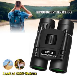 Binocolo telescopico 900x25 HD Binocolo potente 9000M Mini telescopio pieghevole a lungo raggio BAK4 Ottica FMC per caccia Sport Campeggio all'aperto Viaggi 231102