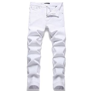 Mens designer för Amirri Jeanpannts män jeans linne byxor hiphop jeans orolig rippad cyklist smal fit motorcykel denim för män 445