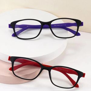 Solglasögon mode anti-blue lätta läsglasögon vintage urltra-ljus ram glasöglasser män kvinnor recept hyperopia diopter