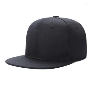 Cappellini da baseball Cappellino hip-hop solido da uomo Cappello snapback da baseball da donna Visiera piatta regolabile a tesa piatta Visiere semplici Ragazzi e ragazze Street Dance