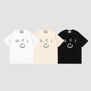 23 SSRAUND NECK MENS 티셔츠 디자이너 티셔츠 셔츠 셔츠 의류 패션 티 브랜드 TSHIRT 럭셔리 짧은 슬리브 남성의 의류 트랙복 티셔츠 레저 레저 여성 의류