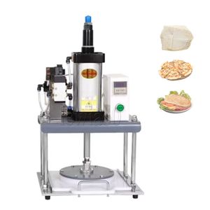 Pneumatische Pizzateigpresse mit kommerziellem Druck, automatische Maschine zum Abflachen von zerkleinertem Kuchen und Eierpfannkuchen