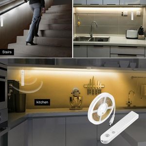 Wall Lamp LED Waterproof Infrared Human Body Detector Control 5V Stair Light 0.5-3M Cupboard Kitchen Motion Sensor Indoor