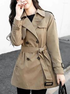 Frauen Graben Mäntel Windjacke Vielseitig 2023 Frühling Herbst Mode Kleidung Koreanische Jacke Mantel Für Frauen Oversize