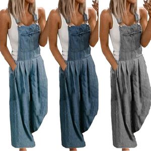 Women's Two Piece Pants Sexy Fashion Suspender Splicing Casual One-piece Plus Size Jeansy Slim Classic Jeans
