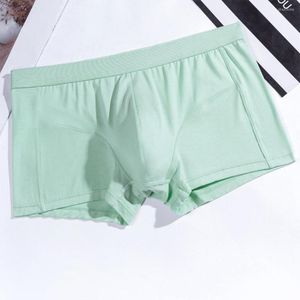 Cuecas plus size homens 2023 boxers planos shorts de roupas íntimas u boxeador breve calcinha de algodão lingerie bulge bolsa