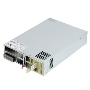 Hongpoe 5000W 208A 24V Güç Kaynağı 110V Transformatör 0-5V Analog Sinyal Kontrolü 0-24V Ayarlanabilir 24V 18A SE 5000-24 110VAC/220VAC/380VAC Giriş