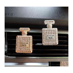 Decorazioni interne Diamond per bottiglia decorazione per sfiato per il deodorante per aria nella decorazione Accessori per auto diffusore 0919 Drop Del Dhq81