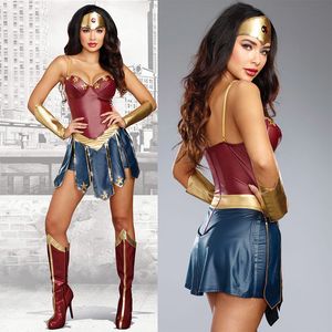 Kostium motywu Women's Halloween Party Film Justice Miracle Fantasy Apparel superbohater Super Hero Super Women's Apparel S-3xl 230404