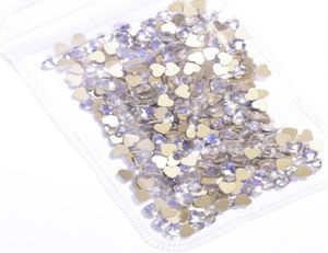 20 pçs prego cristal luar pedras de vidro strass não fix prego strass para decoração arte shinny ab encantos jz164616279