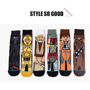 Fashion Art Botton Crew Printed Skarpetki malarstwo Postacie Wzór kobiet mężczyzn HARAJUKU Design Sox Van Gogh Nowość Funny220q